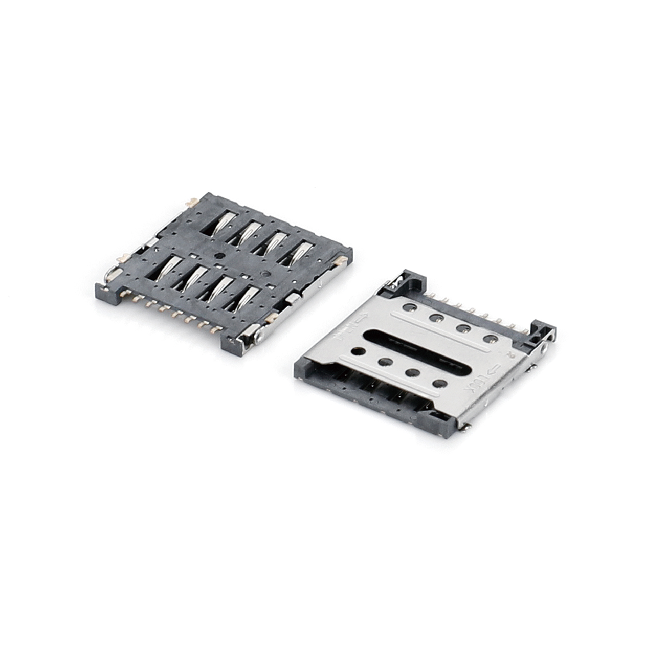 EKZ-M卡座 電池連接器8P H15